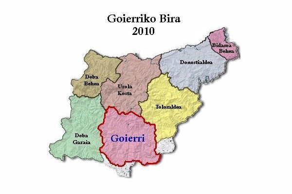 Goierri euskaldea Gipuzkoan